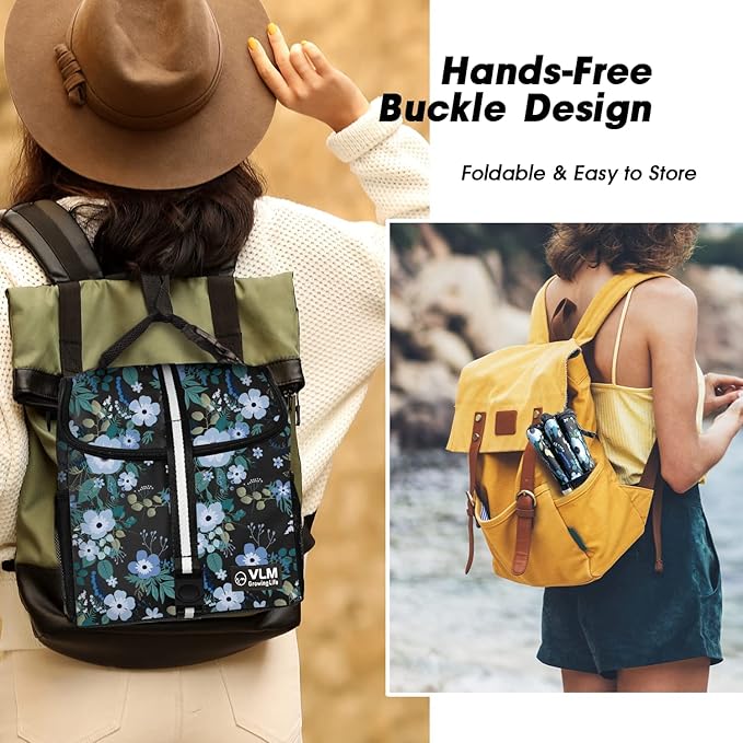 VLM Lunch Box for Women, Insulated Lunch Bag Women with Adjustable Shoulder Strap, Cute Lunch Tote Bag for Work,Picnic,Camping