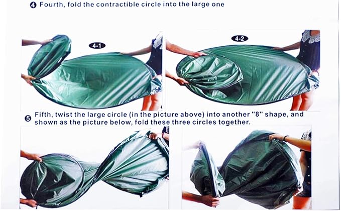 Portable Pop Up Privacy Tent - Spacious Dressing Changing Room Outdoor Privacy Shelter Tent with Carry Bag for Camping Hiking Beach Toilet Shower Bathroom