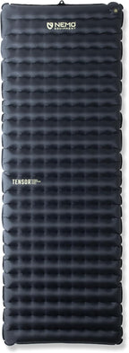 Nemo Equipment Tensor Extreme Conditions Sleeping Pad - Regular Wide (72"x25") - Black/Birch Bud/Citron
