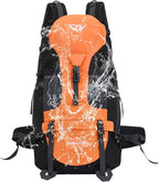 50L Hiking Backpack, Waterproof Lightweight Daypack for Outdoor Camping Travel
