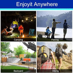 ayamaya [2 in 1 Camping Hammock with Mosquito Net & Sunshade Cloth & Tree Straps for 2/Double Person, Portable Parachute Nylon Lightweight Big Pop Up Swing Hammock