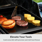 Utheer Ceramic Grill Griddle Insert for Spirit Grills, Griddle Insert for Weber 7658, Fits Spirit & Spirit II 200/300, Genesis Silver/Gold/Platinum & 1000–5000, Nonstick, Easy Clean, Healthier Cooking