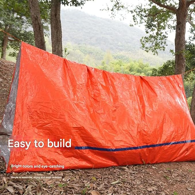 Light Weight Compacts Portables Tent for Easy Carrying and Quick Deployment in Camping Hiking Includes Carry Bag Cold Tent