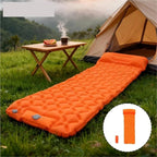 Self-Inflating Camping Mattress - Outdoor Tent Sleeping Pad, Lightweight Compact Air Cushion for Hiking Campsite(Blue)