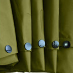 Enlarged and thickened air Sleeping Mats for camping (78.75 x 27.55 X 3.93 inches), 330lbs load capacity, quick inflation in 25 seconds at maximum speed, low noise, TPU coated(Military Green)