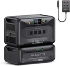 BLUETTI Apex 300 Solar Generator & B300K (2025 New) with Hub D1, 2764.8Wh LFP Battery Backup Power Station with 6 3840W AC Outlets, RV-Optimized DC Ports (50A Anderson), Ideal for Camping and RV Life