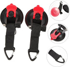 2pcs Heavy Duty Suction Cup Hooks for Outdoor Car Mounted Tent Durable Vacuum Hooks for Camping Window and Door Use Easy Installation and Strong Gripping Power
