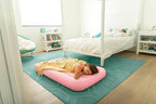 Intex 66803EP Cozy Kidz Inflatable Airbed: Fiber-Tech – Velvety Soft Surface – Carry Bag Included-– Color May Vary-– 34.5" x 62" x 7",(Pack of 6)