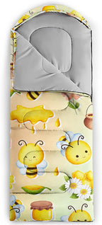 QOOMO Axolotl Cute Camping Sleeping Bags,3 Season Warm & Cool Weather,Lightweight,Waterproof Sleeping Bags for Adults & Kids,Traveling,and Outdoors