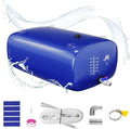 Moongiantgo 63.4G/240L Foldable Water Bladder-1000D PVC Portable Emergency Water Storage Container with Valve & Overflow Kit-Soft Storage Bag for Emergencies, RV, Camping, Irrigation