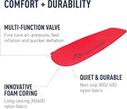 Sea to Summit Ultralight Self-Inflating Foam Sleeping Pad for Backpacking and Camping, Women's Large (72 x 23 x 1 inches)