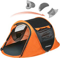 EchoSmile Instant Pop Up Camping Tent, 2/4/6 Person, Easy Setup Tent, Water Resistant Dome, Portable with Carry Bag