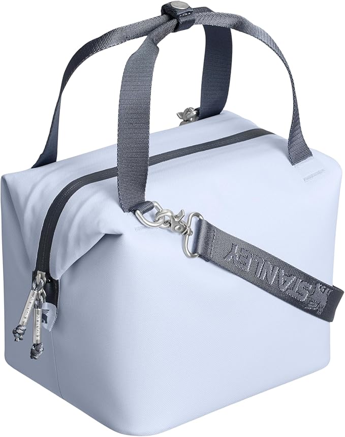 Stanley All Day Julienne Mini Soft Cooler Bag and Lunch Box 7.4 Quarts | 10 Can Cooler with Handles and Strap | Stays Cold for Hours | Insulated Travel Bag with Zipper | BPA-Free | Dew Drop