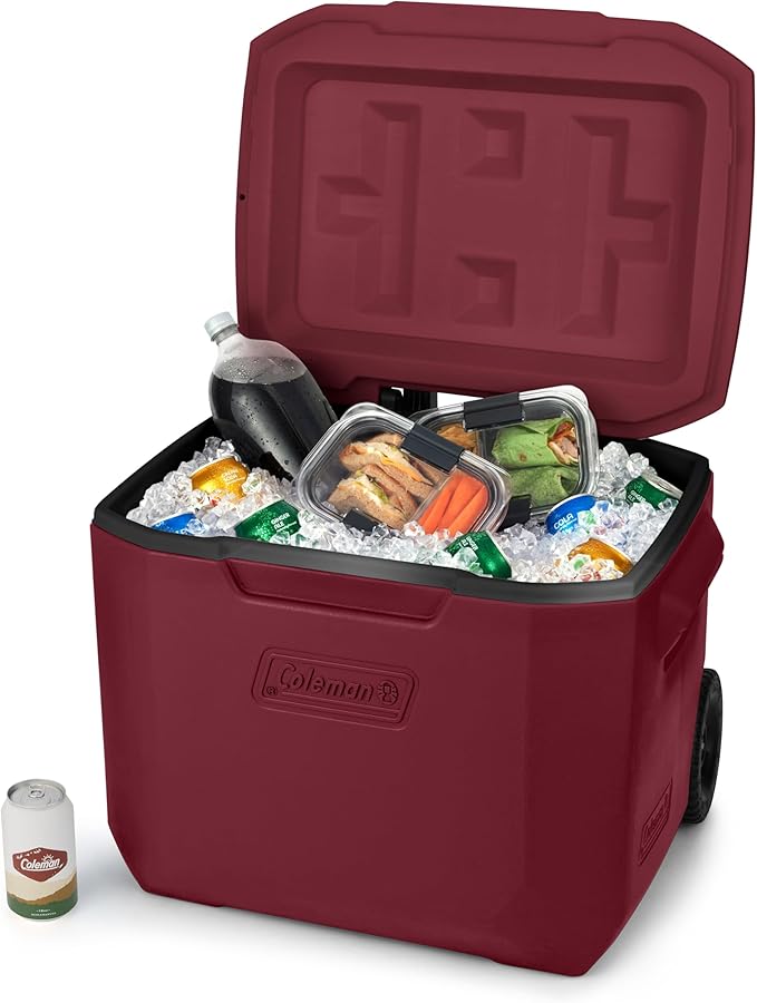 Coleman Chiller 9/16/30/48/60qt Cooler with Ice Retention, Leak Resistant, Great for Camping, Concerts, Sports, and More