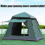 Outdoor Camping and Hiking Tent, Foldable Festival Tent, 3-4 Person Pop Up Tent, for Family, Festival, Backpacking, Backpacking and Mountaineering,