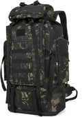 Hiking Backpack for Men 70L/100L Camping Backpack Military Rucksack Molle 3 Days Assault Pack for Climbing | Camping Backpack, 3 Days Assault Pack, for Climbing