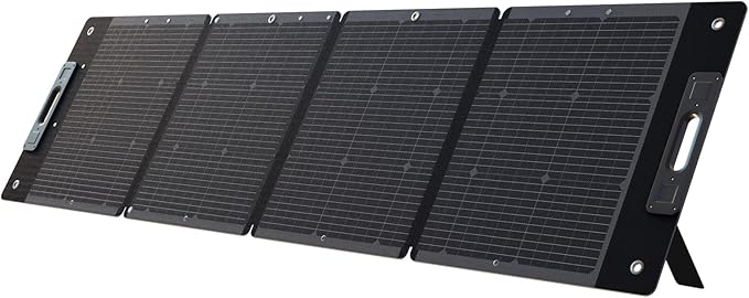 210W Portable Solar Panel, Waterproof Foldable Solar Panel Power Backup, Solar Charger for Power Station RV Camping Off Grid