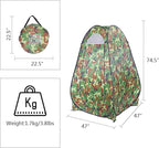 Changing Room Dressing Tent, Portable Pop Up Toilet Shower Tent, Camping Shelter Tent, Pop Up Privacy Tent, with Carry Bag, for Outdoor, Camping, Beach, Hiking, Fishing