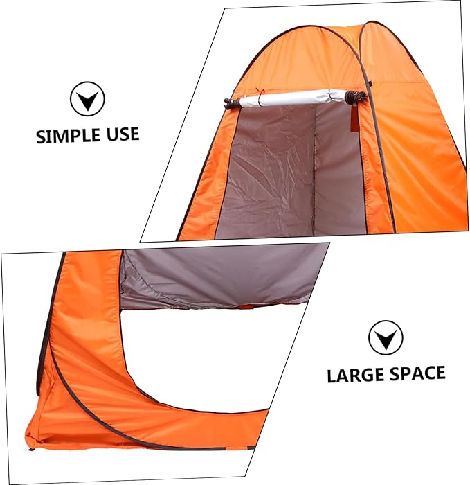 Milisten Quick-Open Changing Tent Automatic Tent Pop-up Windproof Space Easy Storage