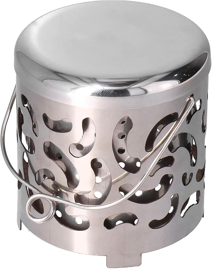 Camping Heater, High Temperature Camping Heating Cover Portable Camping Heater Stove Mini Size for Hiking for Picnic for Outdoor