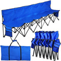 Yaheetech Foldable Sideline Bench 600D Oxford Double Layer Fabric
