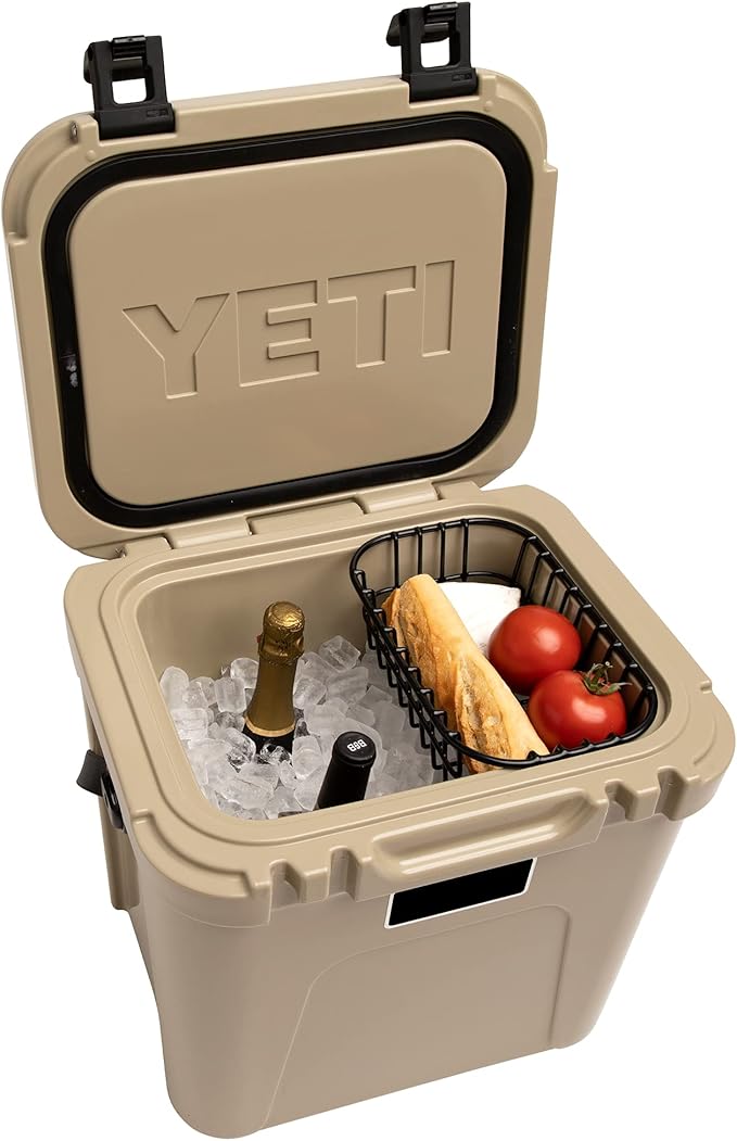 Above Sea Level Cooler Basket for YETI Roadie 24 and YETI Roadie 32 - Wire Dry Goods Tray for YETI Roadie Ice Chests - Compatible with Roadie 24 Accessories