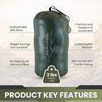 Ultralight Sleeping Bag Top Quilt 850 Down Ultralight Backpacking Camping Blanket