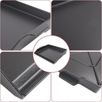 Nonstick Cast Iron Griddle for Gas Grill, 23" x 16" Universal Cooking Coating Flat Top Plate for Gas Stove Top 4 Burner Oven/Stove Top, Electric Grill