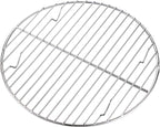 CAMPINGMOON Round Cooling Rack Roasting Rack for Baking Stainless Steel W24 Diameter φ9.5inch/φ24cm