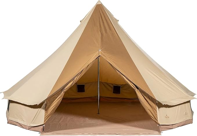 Teton Sports Canvas Tents, Tent for Family Camping in All Seasons, The Right Shelter for Your Base Camp, Waterproof