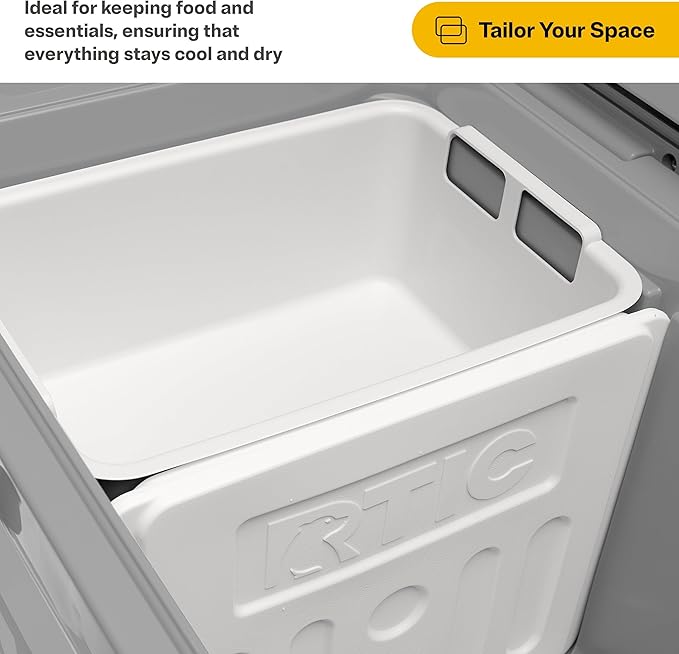RTIC Ultra-Light Cooler Dry Goods Basket Tray Insert Accessories Perfect for Organization