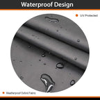 SheeChung Outdoor Fireplace Cover for Fire Sense 01471 Fire Pit,Waterproof Round Grill Cover 30 Inch,Heavy Duty 600D Outside Round Covers for BBQ Grill Smoker,UV Resistant,30"Dx43"H