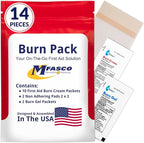 MFASCO First Aid Kit Refill Burn Care Refill Pack