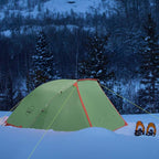 KAZOO 2／4 Person Camping Tent Outdoor Waterproof Family Large Tents 2/4 People Easy Setup Tent with Porch Double Layer | Outdoor, Waterproof, Family, Large, Tents, Easy Setup