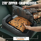 270° Opening BBQ Blanket for Resting Meat, Insulated Leak-Proof Meat Resting Bag for Brisket Turkey Pork, Smoker Accessories for Camping Kitchen Party , Anniversary Birthday Gift for Men Dad Husband