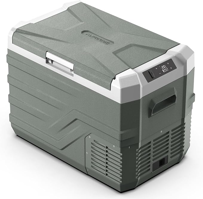 Alpicool Car Refrigerator 12 Volt Refrigerator 37QT. Freezer Electric Cooler, Portable Fridge for Car 12/24V DC 100~240V AC Portable Freezer for Camping RV Camper Truck -4℉-68℉