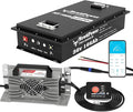 36V 166Ah LiFePO4 Battery Small Size, 6374Wh Lithium Battery with 200A BMS, Up to 10000+ Rechargeable Cycles, Perfect for Golf Cart,RV Camping, Trolling Motor, Solar Power Storage (36V*166Ah)