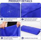 1000L/264gal Foldable Water Bladder Storage Container - Large Capacity Soft Water Bag for Drought Resistance, Fire Prevention, and Emergency Water