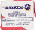 DATREX Emergency Food Ration Bars for Disaster or Survival, 2400 Calories per Pack of 12 Bars