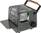 Naturehike 3 in 1 Portable Heater & Stove, 50oz Outdoor Camping Gas Stove, Camping Heaters For Tents, Heater Warming Stove, Adjustable Temperature, Over-Voltage Protection (green)