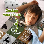 Personalized Toddler Nap Mats for Preschool, Custom Name Kids Sleeping Bag for Daycare, Roll Up Sleeping Mat with Removable Pillow and Soft Dot Minky Blanke for Boys Camping Travel