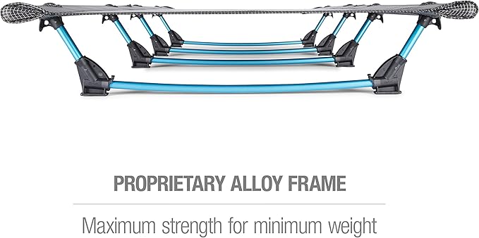 Helinox Lite Cot Ultra-Light, Portable Camping Cot, Compact, Collapsible, Backpacking, Foldable Camping Bed