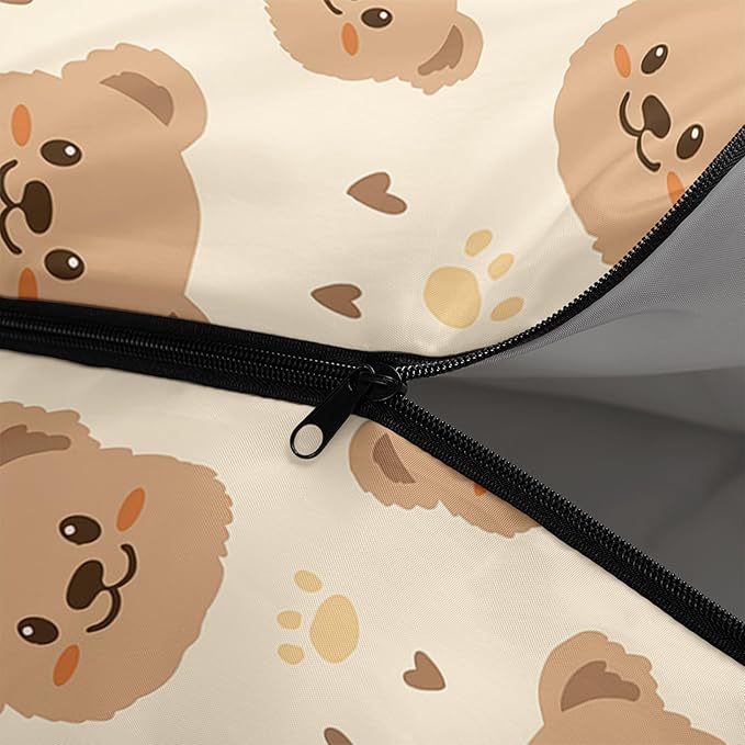 AILONEN Kawaii Panda Sleeping Bags,Lightweight & Waterproof,3 Season Warm & Cool Weather,Dreamy Purple Flower Animal Themed Sleeping Bags for Boys,Girls,Kids,Adults Travelling,Outdoors
