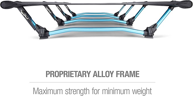 Helinox Cot Max Lightweight, Compact, Collapsible, Portable Camping Cot, Black