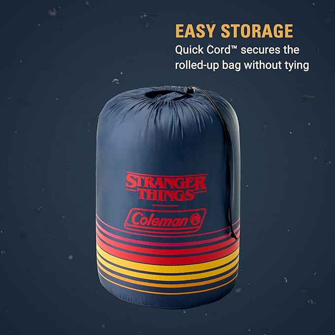 Coleman Stranger Things Outdoor Gear Collection, Limited Edition Stranger Things & Coleman Upside Down Camping Assortment, Cooler/Chair/Tent/Sleeping Bag
