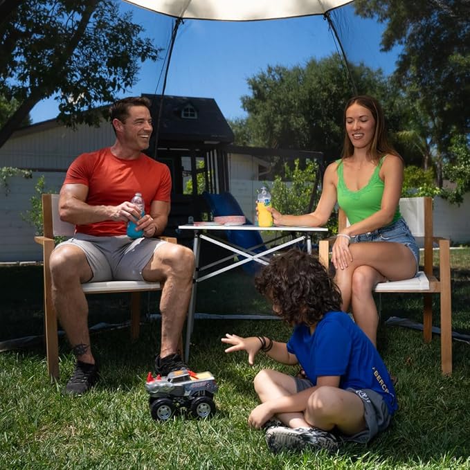 Alvantor Pop Up Screen House Gazebo with Mosquito Netting, Instant UV Resistant Sun Shelter for Patio & Backyard, Portable Canopy Tent for 2-10 Person