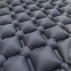 Ultralight Camping Inflatable Sleeping Pad - Built-in Headrest Air Cushion for Travel Hiking Outdoor Adventures(01Navy Blue)