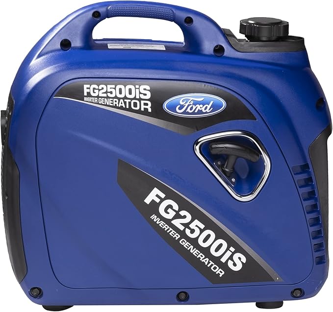 Ford 2300 Watt Gas Inverter Generator, Small Portable & Quiet, Home Use, Camping, Outdoor, CARB Compliant, Parallel Capability, Built Ford Tough, Generadores De Gasolina Silencioso, FG2300IS