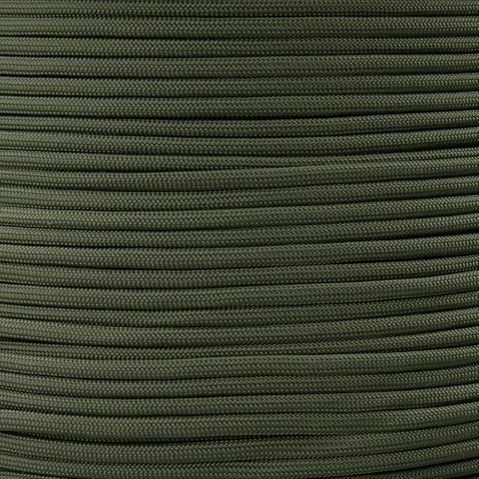 Paracord Planet 550 Paracord – 200+ Colors – Hanks from 10-100 Feet and Spools of 1000 Feet – Great Multi-Use Cord!