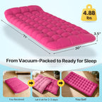 Slendor XXL Folding Camping Cot for Adults with Mattress Pillow Carry Bag, 32 inch Extra Wide Portable Sleeping Cot, 900LBS Support Outdoor Cot Bed for Office Nap Beach Travel RV